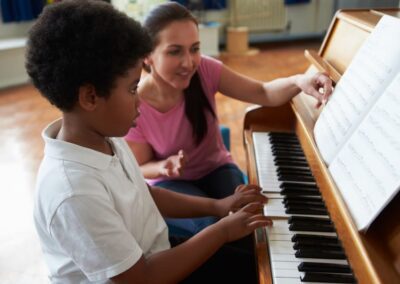 Teaching piano