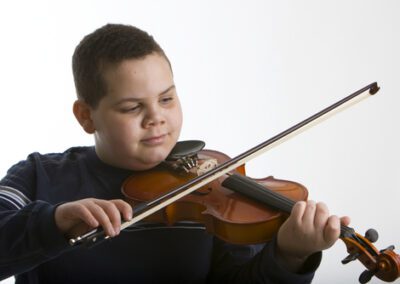 Playing Violin